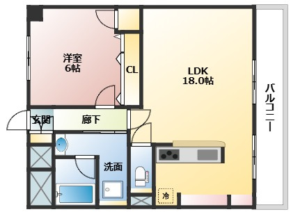 広島市西区己斐本町２丁目の賃貸マンション