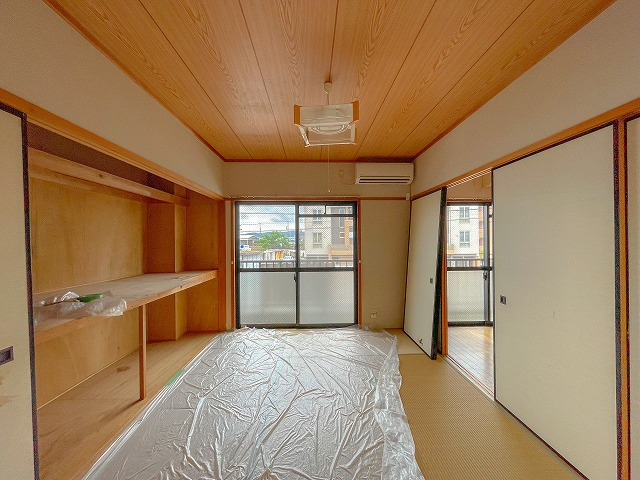 シルキーハイツの和室|明るい和室です