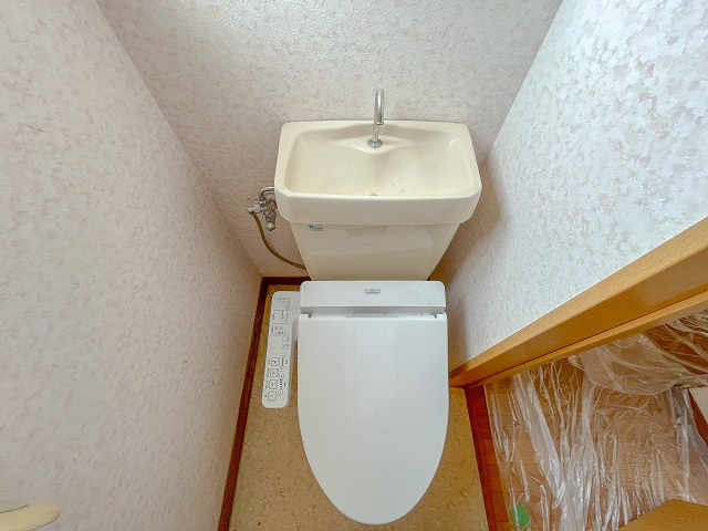 シルキーハイツのトイレ|トイレもきれいです