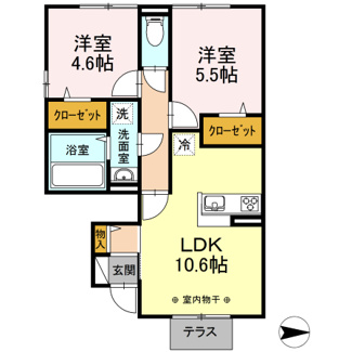 【間取り】 | D-room真幸