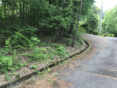 【前面道路含む現地写真】 | イトーピア小諸高原別荘地１１９
