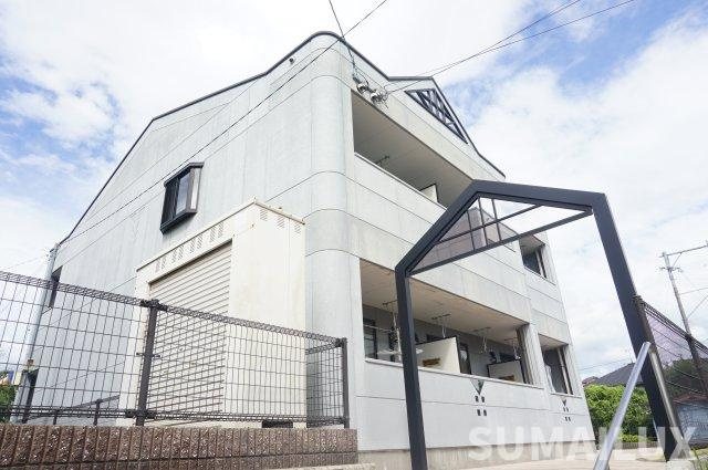 熊本市北区麻生田２丁目のアパートの外観