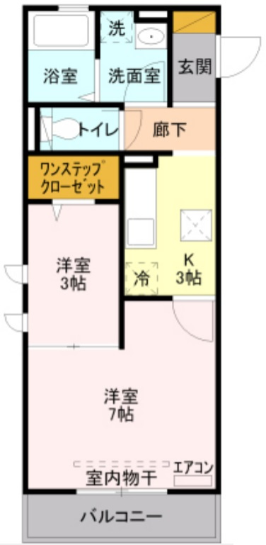 アミカの間取り