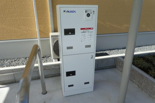 倉敷市藤戸町天城のアパートのその他共用部分|宅配BOX完備