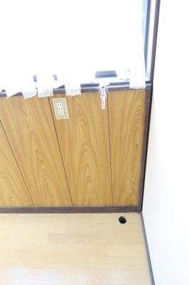 【その他】 | 雁子浜貸家 | 洗濯機置き場です