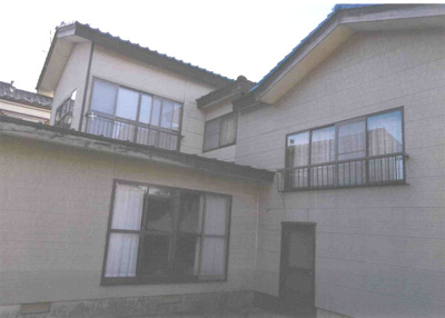 【外観】 | 雁子浜貸家 | 庭からの外観です
