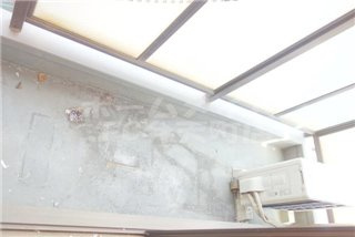 【バルコニー】 | サントピア阿波座A棟 | 外からの目が気にならないバルコニーで洗濯物が干せます