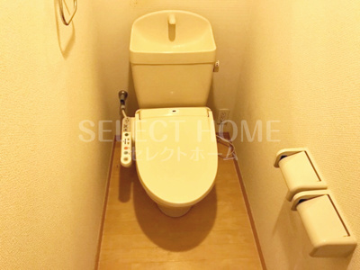 【トイレ】 | ベル　ウッドⅡ | 落ち着いたトイレです