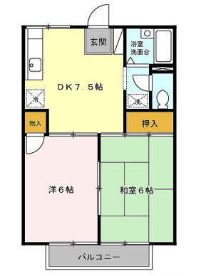 【間取り】 | パークサイドハウスＢ