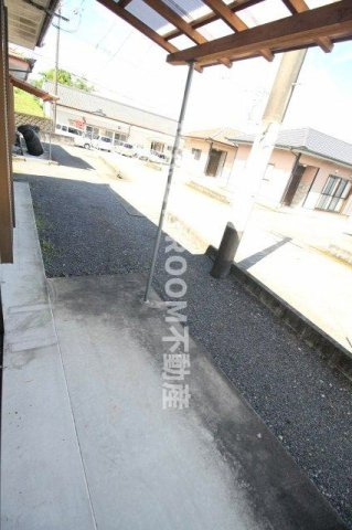 田園調布のバルコニー