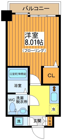 【間取り】 | ディム三宿