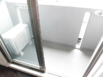 プレゼンス堀川のバルコニー