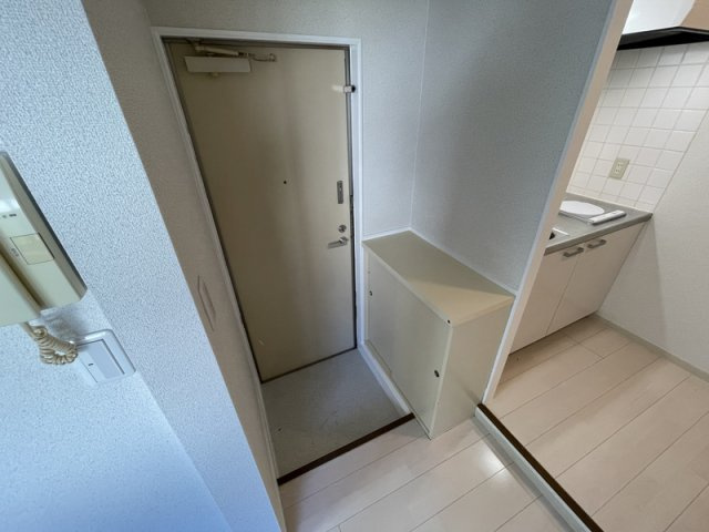 ときわハーバーハイツの玄関