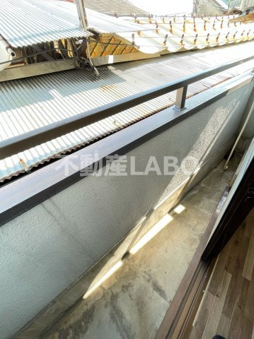 リバーヒル三軒家西のバルコニー