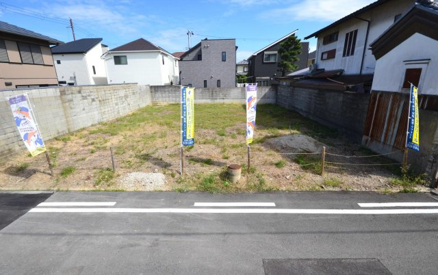 堺市西区浜寺昭和町5丁　土地の外観|区画全体外観　すぐに建築のお手配が頂ける更地です