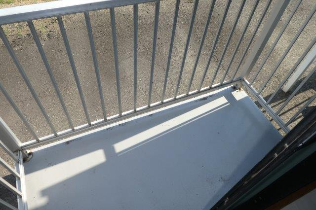 グリーンヒルズＭのバルコニー