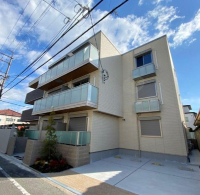 【外観】 | ミモザメゾン菱屋西（河内小阪賃貸） | 外観もきれいです