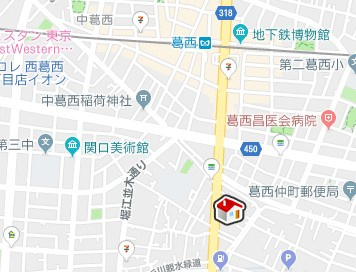 レオパレスブランポルトの地図