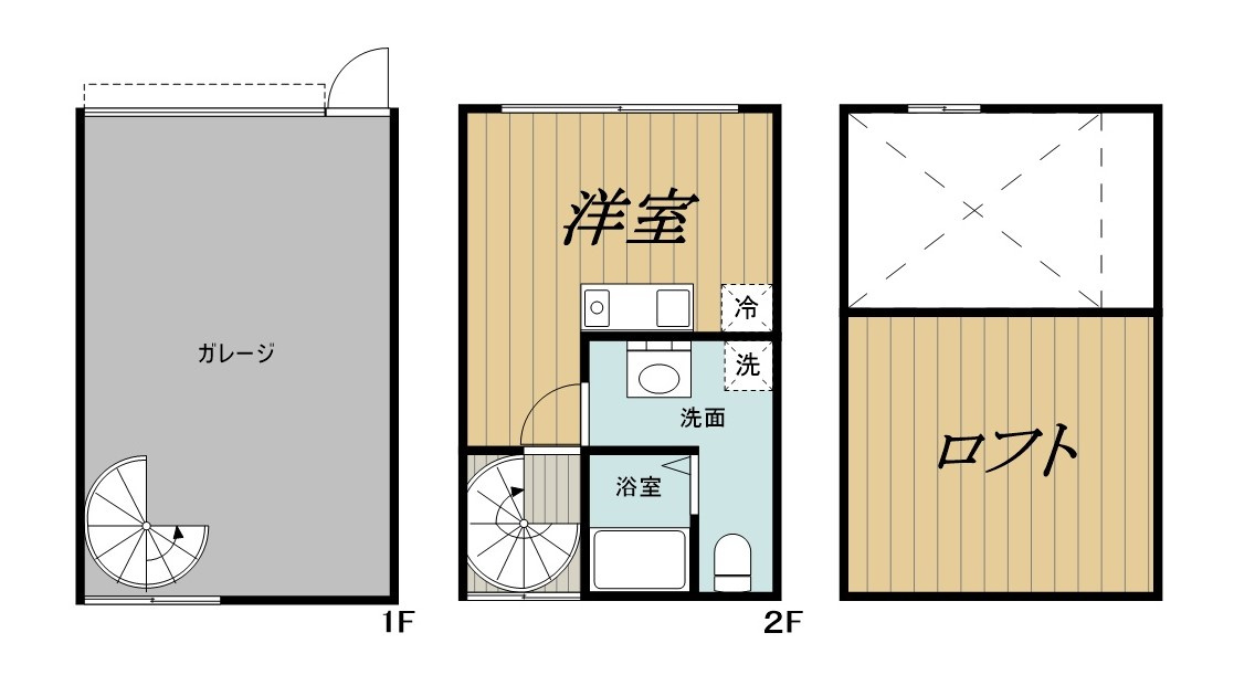 G-HANGAR1821の間取り