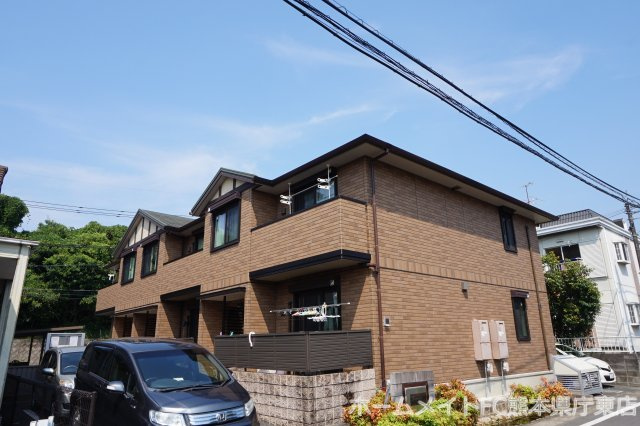 上益城郡益城町大字古閑のアパートの外観