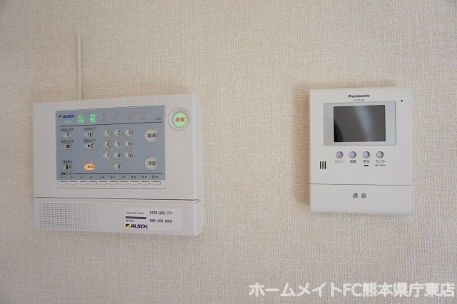 上益城郡益城町大字古閑のアパートのセキュリティ