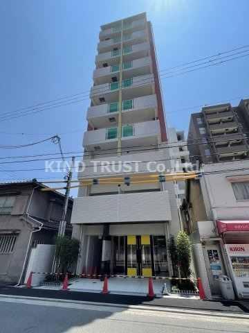 プライマル南森町の外観|外観は落ち着いています