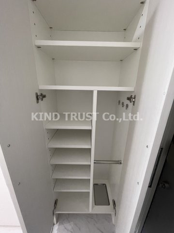 プライマル南森町の収納|大きなものも収納できそうです