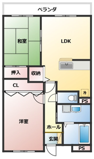【間取り】 | プレステージ・エトワール藤並