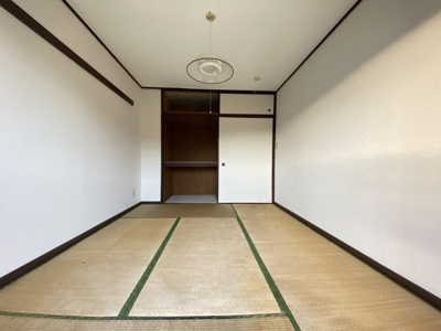 【和室】 | 小関ハイツ1棟 | 入口和室6帖