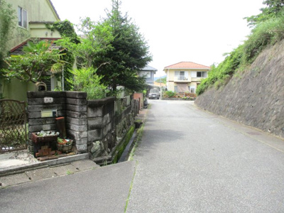 【前面道路含む現地写真】 | 神戸市北区筑紫が丘9丁目　売り土地