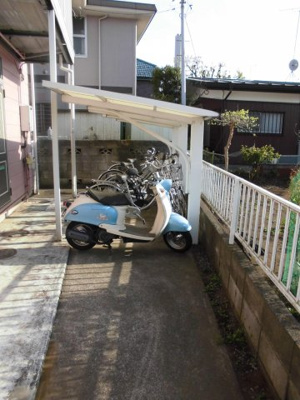 【その他共用部分】 | ハイムＯＺ | 自転車置き場です。