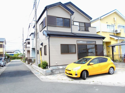 【外観】 | 中古戸建 春日部市 谷原新田 角地 | ・バス便・かすかべ温泉停歩7分・駐車場2台・南向き・5LDKとバルコニー・立野小・大増中・角地・