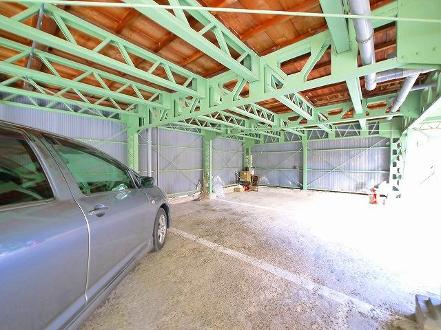 清楽荘の駐車場|駐車場です