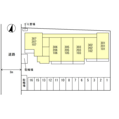 【区画図】 | ラ・グリシーヌ
