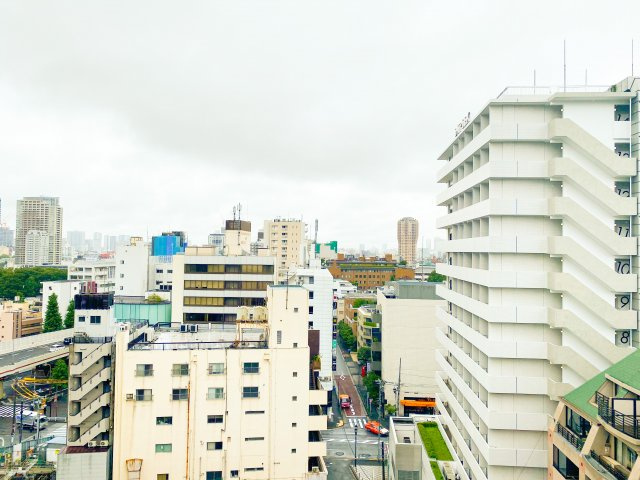 オープンレジデンシア麻布六本木の展望|リビングからの眺望です。