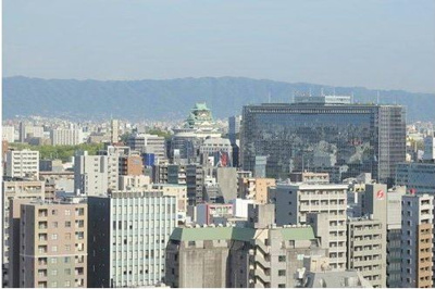 【展望】 | シティタワー梅田イースト | 南東方向に大阪城がご覧頂けます♪