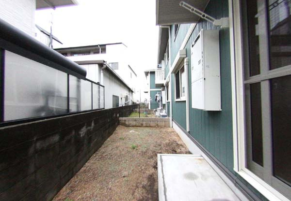 岸和田市磯上町３丁目のハイツのバルコニー|お洗濯にも便利なバルコニー付き