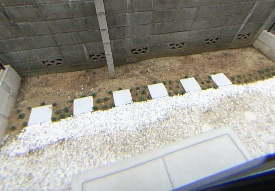 草庵の庭|お庭の付いた物件です