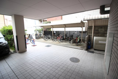 【その他共用部分】 | 昭和町エクセルハイツ | 駐輪場