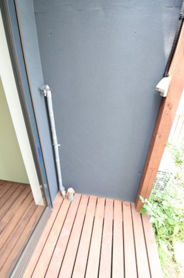 【設備】 | 深井北町の家02 | 室外洗濯機置場