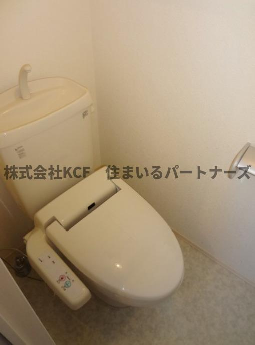 ベアーレ高屋敷のトイレ|シンプルで使いやすいトイレです