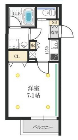 【間取り】 | ステディ八戸ノ里