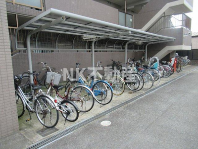 【その他共用部分】 | サンパティック（高井田賃貸） | 駐輪場です