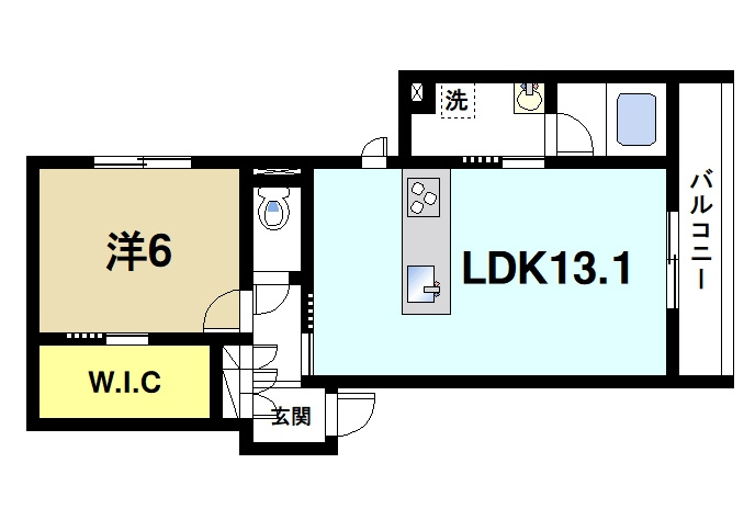 アベニールの間取り