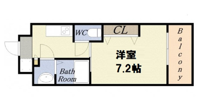【間取り】 | ラグゼ弁天町