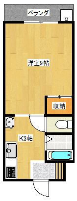 メゾンサンテの間取り