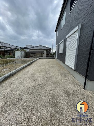 筑後市西牟田新築建売住宅　の駐車場