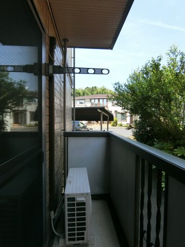 パストラルK  B棟のバルコニー