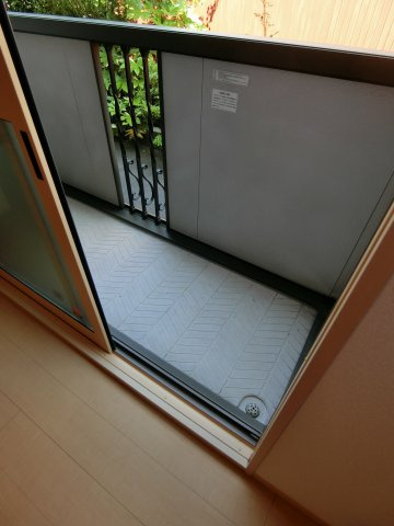 パストラルK  B棟のバルコニー