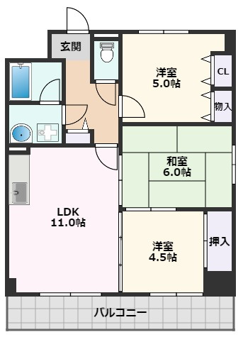 【間取り】